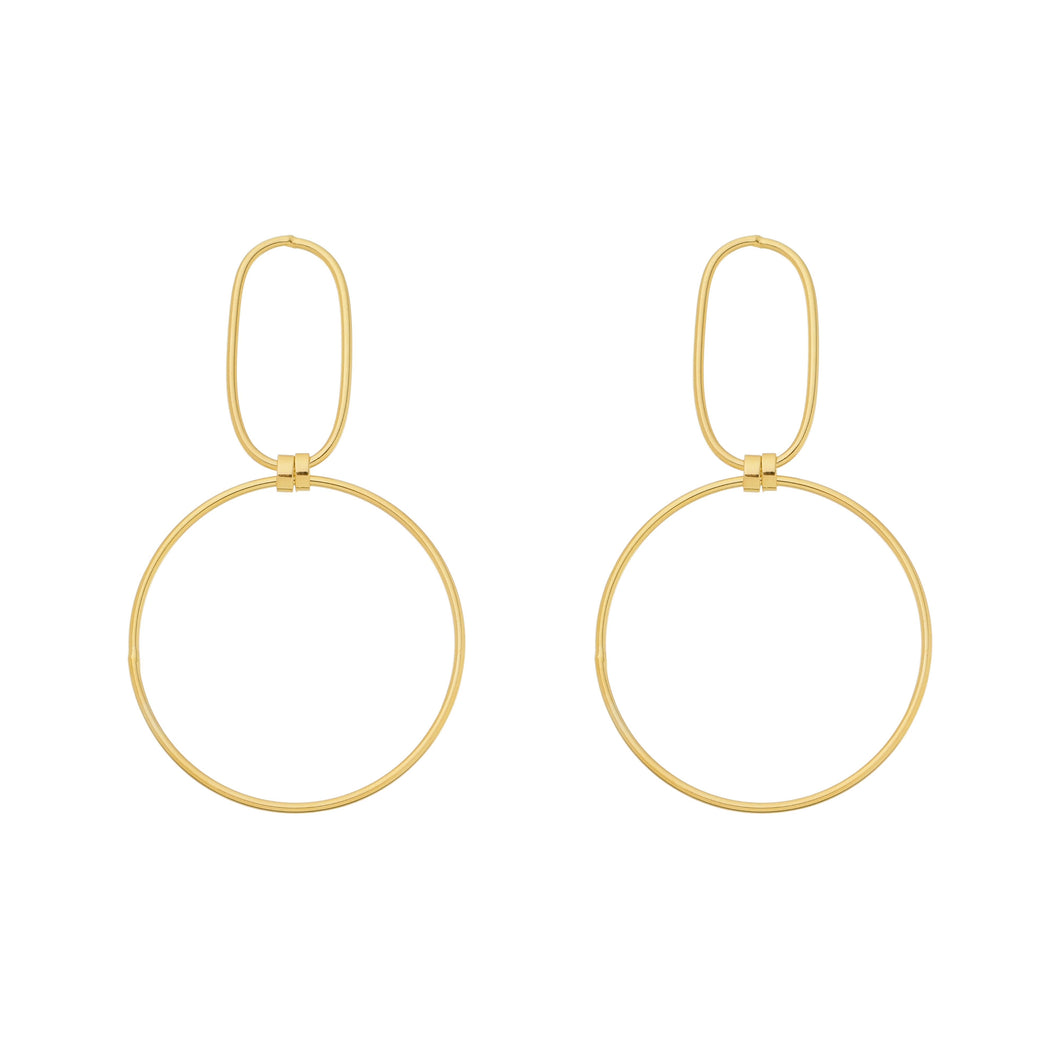 SE871 18K Gold Plated Earring