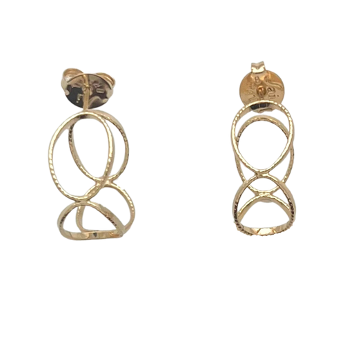 SE903 18K Gold Plated Hoops
