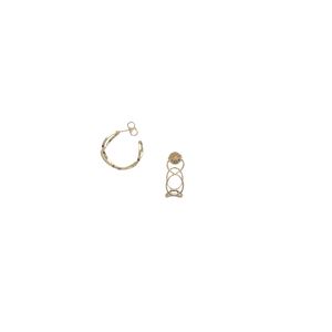 SE903 18K Gold Plated Hoops