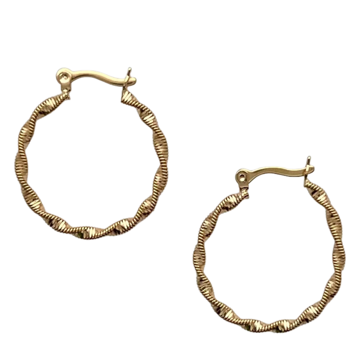SE904 18K Gold Plated Hoop Sai Brazil