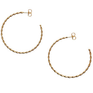 SE905 "Twisted" Wire Hoops