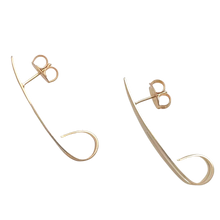 Load image into Gallery viewer, SE914  18K Gold Plated Earrings &quot;snails&quot;