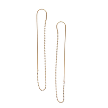Load image into Gallery viewer, SE919 18K Gold Plated Earrings with chain link design