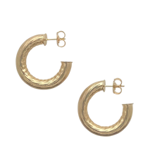 Load image into Gallery viewer, SE923B 18K Gold Plated Hoops