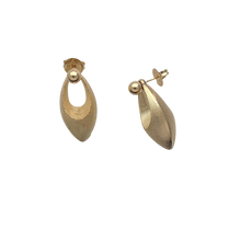 Load image into Gallery viewer, SE926 18K Gold Plated &quot;cone shape&quot; Earrings