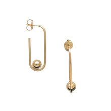 Load image into Gallery viewer, SE930 18K Gold Plated Earrings