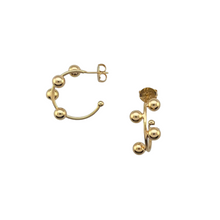Load image into Gallery viewer, SE932 18K Gold Plated Hoops