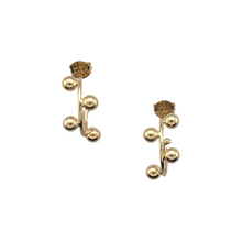 Load image into Gallery viewer, SE932 18K Gold Plated Hoops