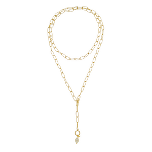 SN403 18K Gold Plated Necklace