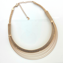 Load image into Gallery viewer, SN438 18K Gold Plated Necklace and Earrings