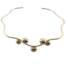 Load image into Gallery viewer, SN441 18K Gold plated Wavy Choker