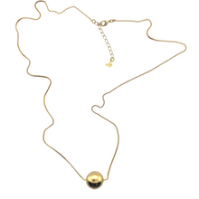 Load image into Gallery viewer, SN444 18K Gold Plated chain with a 16mm ball