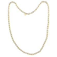 Load image into Gallery viewer, SN447C 22&#39;&#39;  small links 18K Gold Plated Chain