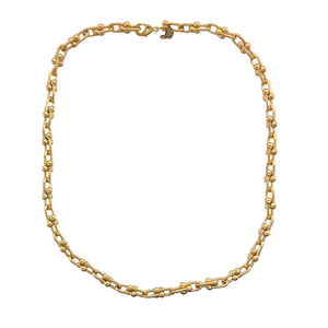 SN450A 16'' medium links 18K Gold Plated Chain