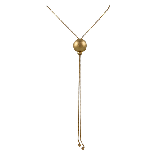 SN451 43'' 18K Gold Plated (20mm ball) chain