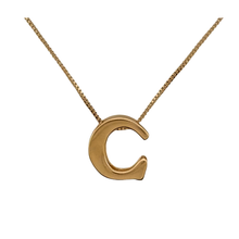 Load image into Gallery viewer, SN472 16&#39;&#39; Chain and 18K Gold Plated Initial Pendant