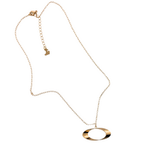 Load image into Gallery viewer, SN475A 18K Gold Plated Chain with Shinny Pendant