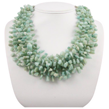 Load image into Gallery viewer, SN500 Semi precious Stones 12 Strand Necklaces