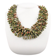 Load image into Gallery viewer, SN500 Semi precious Stones 12 Strand Necklaces