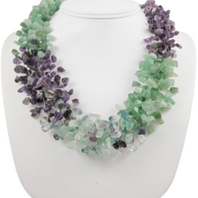 Load image into Gallery viewer, SN500 Semi precious Stones 12 Strand Necklaces