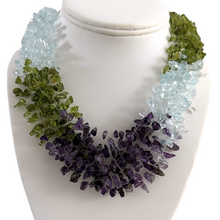Load image into Gallery viewer, SN500 Semi precious Stones 12 Strand Necklaces