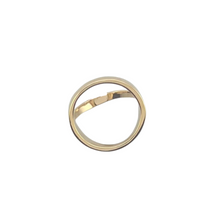 Load image into Gallery viewer, SR110D &quot;circle&quot; 18K Gold Plated Ring