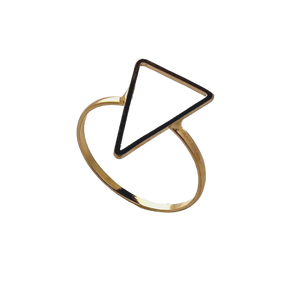 Triangle 2025 shaped ring