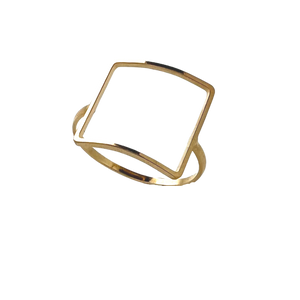 SR117F Square Shape Ring