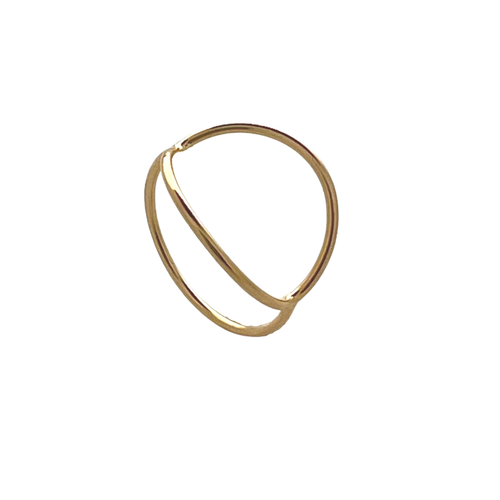 SR118 Open Oval Shape Ring