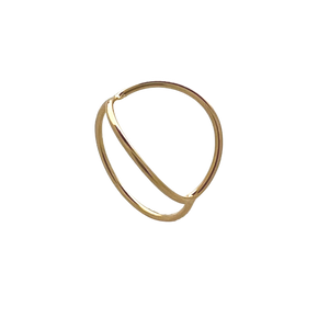 SR118 Open Oval Shape Ring