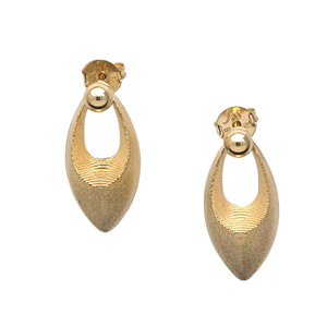 SE926 18K Gold Plated "cone shape" Earrings