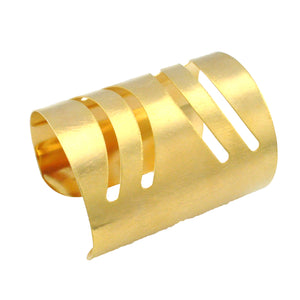 SB195 18k Gold Plated Cuff Bracelet