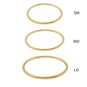 SB241A (MD) Bangle with Shinny Polished Finish