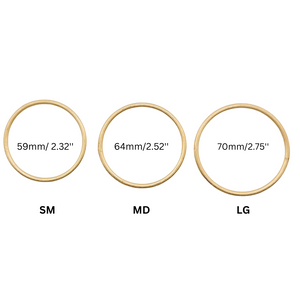SB241B(MD) 18K Gold Plated Brushed Bangle