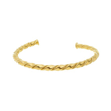 Load image into Gallery viewer, SB243 &quot;twist&quot; 18K gold Plated Bracelet