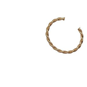 SB244 "twist" 18K Gold Plated Bracelet