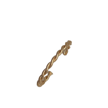 Load image into Gallery viewer, SB244 &quot;twist&quot; 18K Gold Plated Bracelet