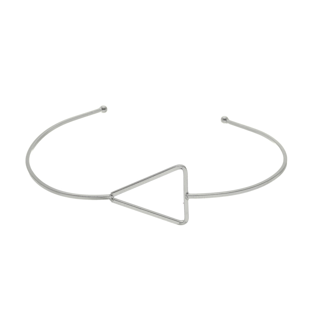 SB245A(SS) Geometric Stainless-Steel Bracelet