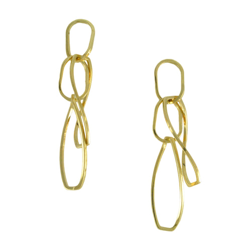 SE620 Twisted Ovals Earrings