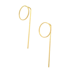 SE657 18K Gold Plated Earrings