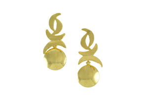 SE698 18K Gold Plated Earrings