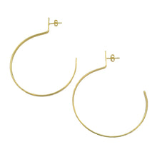Load image into Gallery viewer, SE705XS 18k Gold Plated Hoop Earrings