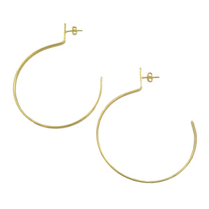 SE705XS 18k Gold Plated Hoop Earrings