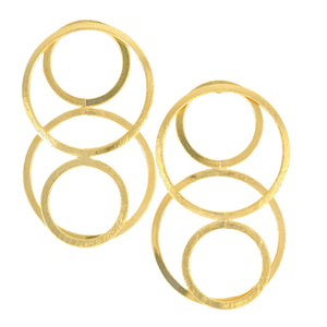 SE718 18k Gold Plated Earrings