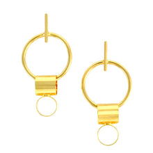 Load image into Gallery viewer, SE727 18k Gold Plated Earrings