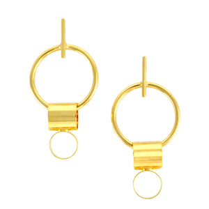 SE727 18k Gold Plated Earrings