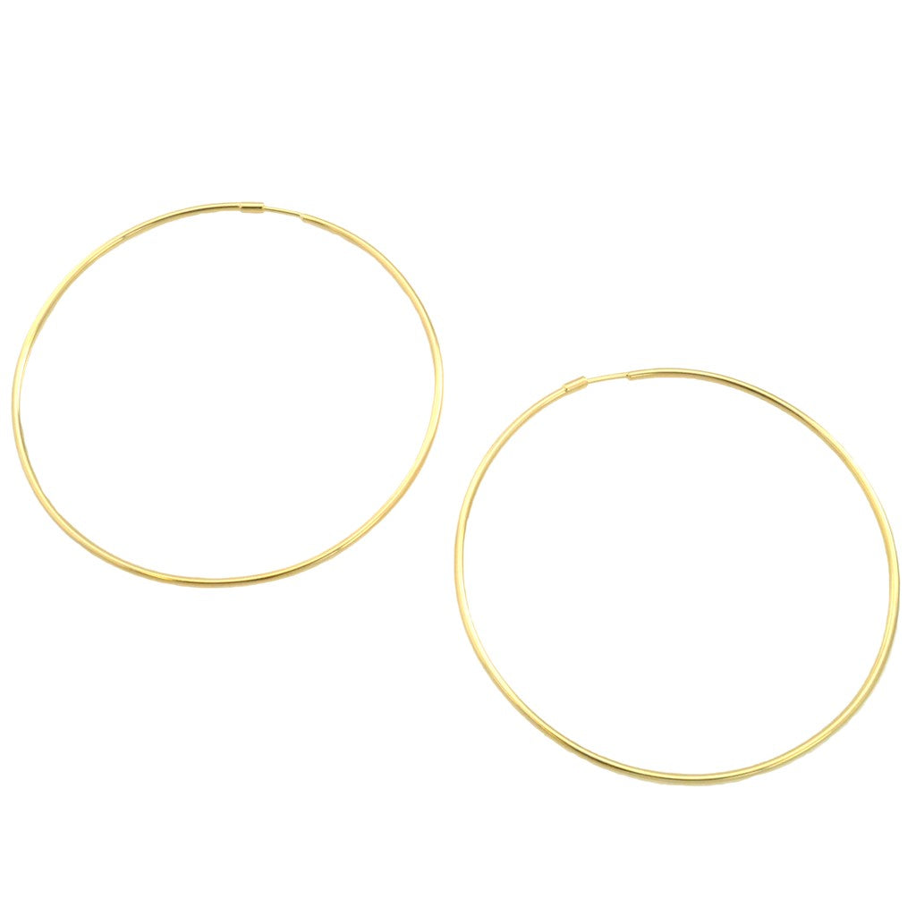 SE731MD 18k Gold Plated Hoops