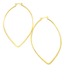 Load image into Gallery viewer, SE732 18k Gold Plated Hoop Earrings