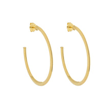 Load image into Gallery viewer, SE763AMD 18k Gold Plated Hoops