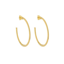 Load image into Gallery viewer, SE763ASM 18k Gold Plated Hoops